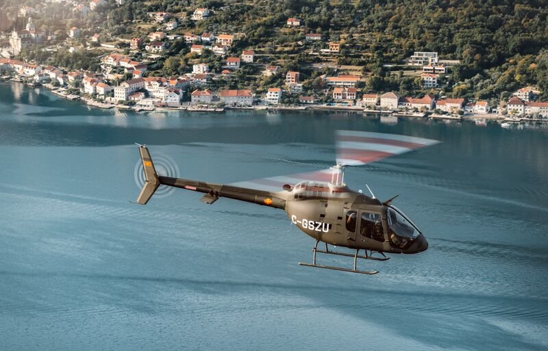 With  another delivery  of  Bell505  to  the  Montenegro  Air Force , Bell celebrates  the  60th  Bell 505  helicopter  in  Europe !